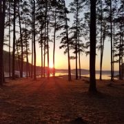 Clarks Hill - Strom Thurmond Lake&nbsp;Sunset at Clarks Hill