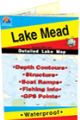 Lake Mead, Nevada Waterproof Map (Fishing Hot Spots)