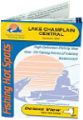 Lake Champlain (Central Section), New York/Vermont Waterproof Map (Fishing Hot Spots)