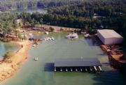 Lake Martin&nbsp;1999 - New wet slips under construction at Anchor Bay Marina