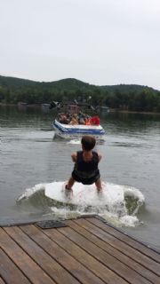 Smith Lake&nbsp;Bryce dock start