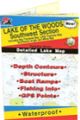 Lake of the Woods (Southwest Section) (Includes Big-Little Traverse Bays, Northwest Angle and Miles Bay (Minnesota/Ontario)  Waterproof Map (Fishing Hot Spots)