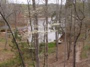 Lake Wedowee&nbsp;Back porch down to the lake