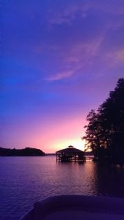 Lake Martin&nbsp;July 4th off of River Boat Rd at Paces Point after the rain stopped