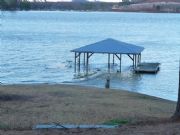 Logan Martin Lake&nbsp;Our pier about 4pm across from Powell's