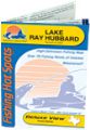 Lake Ray Hubbard, Texas Waterproof Map (Fishing Hot Spots)