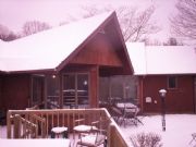 Patoka Lake&nbsp;Patoka's Edge lake front vacation home winter view