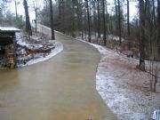 Lake Martin&nbsp;driveway may be a challenge tomorrow morning