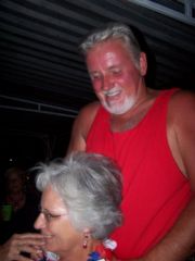 Wheeler Lake&nbsp;Brenda Wilson and friend enjoy Jami Grooms Band!