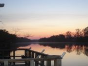 Weiss Lake&nbsp; Spring sunrise on the river @ Island Sub.