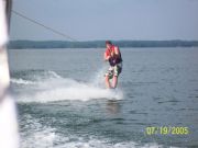 Lake Martin&nbsp;Doing a little wakeboarding! 