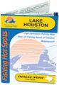 Lake Houston, Texas Waterproof Map (Fishing Hot Spots)