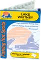 Whitney, Texas Waterproof Map (Fishing Hot Spots)