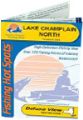 Lake Champlain (North Section), New York/Vermont Waterproof Map (Fishing Hot Spots)