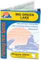 Big Green Lake (Green Lake County), Wisconsin  Waterproof Map (Fishing Hot Spots)