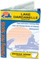 Lake Dardanelle, Arkansas Waterproof Map (Fishing Hot Spots)