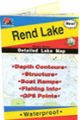 Rend Lake, Illinois Waterproof Map (Fishing Hot Spots)