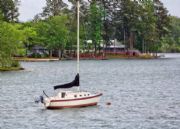 Lake Martin&nbsp;Dead Timbers Bay w/sailboat