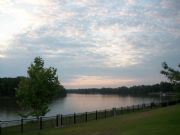 Demopolis Lake&nbsp;skyline above the lake