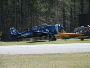 Lake Martin&nbsp;T-6's at Willow point airport
