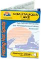 Chautauqua Lake, New York Waterproof Map (Fishing Hot Spots)