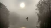 Lake Martin&nbsp;early morning fishing, very foggy near 'Peanut Point.'