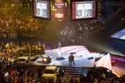 Lake Hartwell&nbsp;2008 Bassmaster Classic Champion Alton Jones Holds Trophy