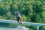Norris Lake&nbsp;Bridge just north of Sugar Hollow Marina